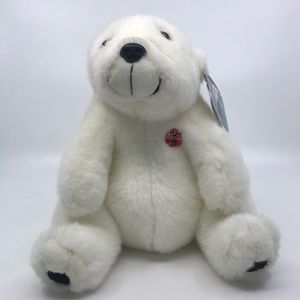 VTG Coca Cola Plush 1993 Polar Bear Stuffed Animal 10”
